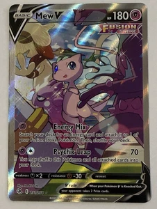 Mew V (Alternate Full Art) 251/264 Swsh08: Fusion Strike Holo (Lightly Played) - Picture 1 of 4