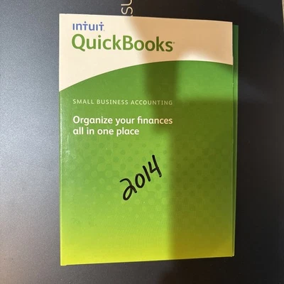 Intuit Quickbooks 2014 Disc With License And Product Numbers Used - Image 1 of 3