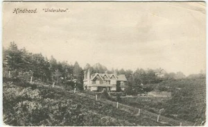 HINDHEAD, UNDERSHAW, HOUSE - Surrey Postcard - Picture 1 of 2