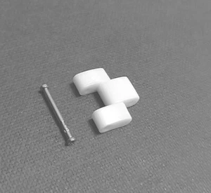 CHANEL Genuine 1 Link J12 White Ceramic 33mm Watch Band Bracelet 14mm Unused - Picture 1 of 2