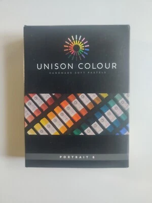 UNISON COLOUR Handmade Soft Pastels Portrait 8 Colour Set - Image 1 of 2