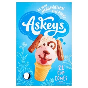 Askeys 21 Cup Cones 21 per pack - Picture 1 of 1