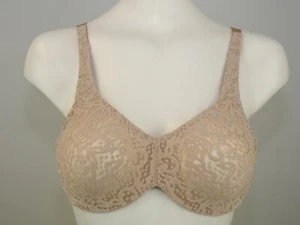 Wacoal 85547# Halo Lace Full Figure Unlined Underwire Bra US Size 38 DDD - Picture 1 of 5
