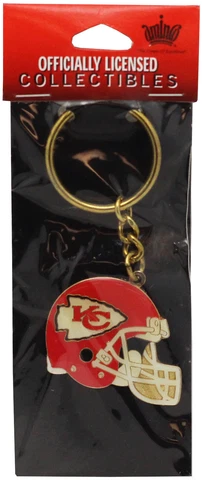 Kansas City Chiefs Keychain Helmet Cover