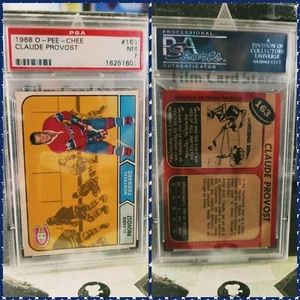 🏒1968 OPC O-PEE-CHEE CLAUDE PROVOST PSA 7 CANADIENS HOCKEY - Picture 1 of 1