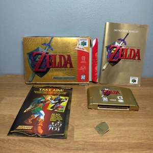 Legend of Zelda Ocarina of Time Collector's Edition Nintendo 64 Complete N64 CIB - Picture 1 of 11