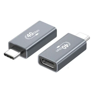 Adaptador OTG de carga de datos Wonderwires 8K USB C macho a hembra USB 4.0 100W - Imagen 1 de 7
