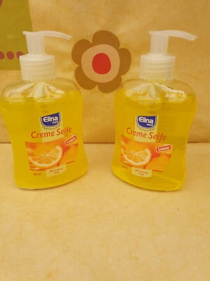 Elina med Flüssigseife Lemon oder Apfel 2 Flaschen a 300 ml - Bild 1 von 3