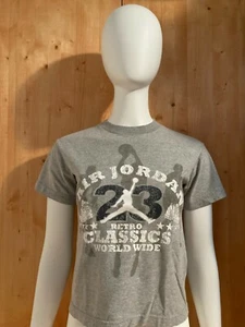 NIKE AIR JORDAN RETRO CLASSIC Graphic YOUTH Unisex T-Shirt Tee Shirt S SM Small - Picture 1 of 7