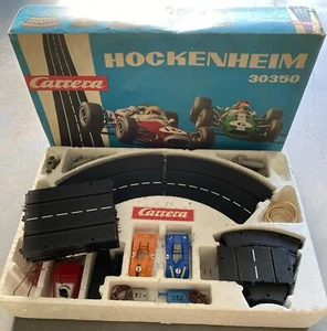 Vintage Carrera Hockenheim 30350 Slotcar Set ungeprüft Porsche Ferrari 1970’s - Bild 1 von 19