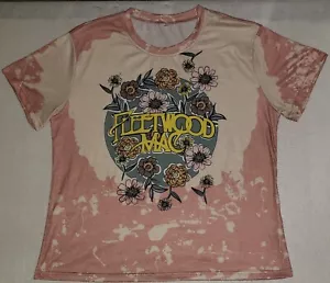 Fleetwood Mac T-Shirt weiblich Größe 2XL beige und hellrosa - Bild 1 von 4