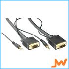 1.5M Svga Hd15m/M Cable With 3.5Mm Audio