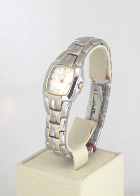 YEMA by Seiko YM-504 Lds Reloj Cuarzo Acero Inoxidable Nuevo en Caja 5-ATM (50-M) Foto 1 de 4