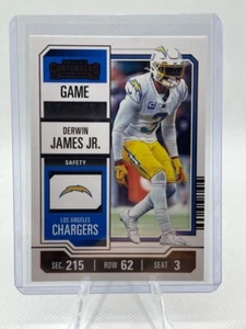 2023 Contenders Football Derwin James Jr. Game Ticket Bronze Parallel No. 57 - Picture 1 of 2