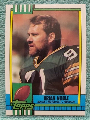 1990 TOPPS BRIAN NOBLE #151 GREEN BAY PACKERS - Image 1 of 4