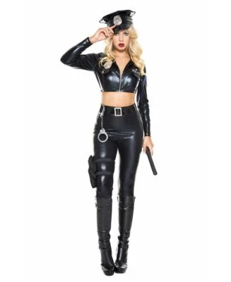 Nuevo Atractivo Disfraz de Policía Música Piernas 70867 Foto 1 de 2