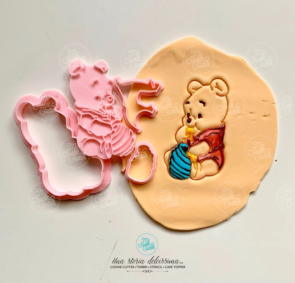 Winnie The Pooh Miele Baby cookie cutter formine biscotti 7,6cm