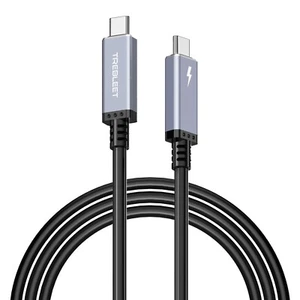 Thunderbolt 3 Cable 8.2ft (2.5m) 40Gbps USB4 Cable 20V/5A with Cypress chip - Picture 1 of 5
