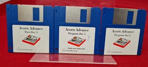 Acorn Advance Software discs by Acorn for Acorn RISC OS  1992/1993 - Picture 1 of 1
