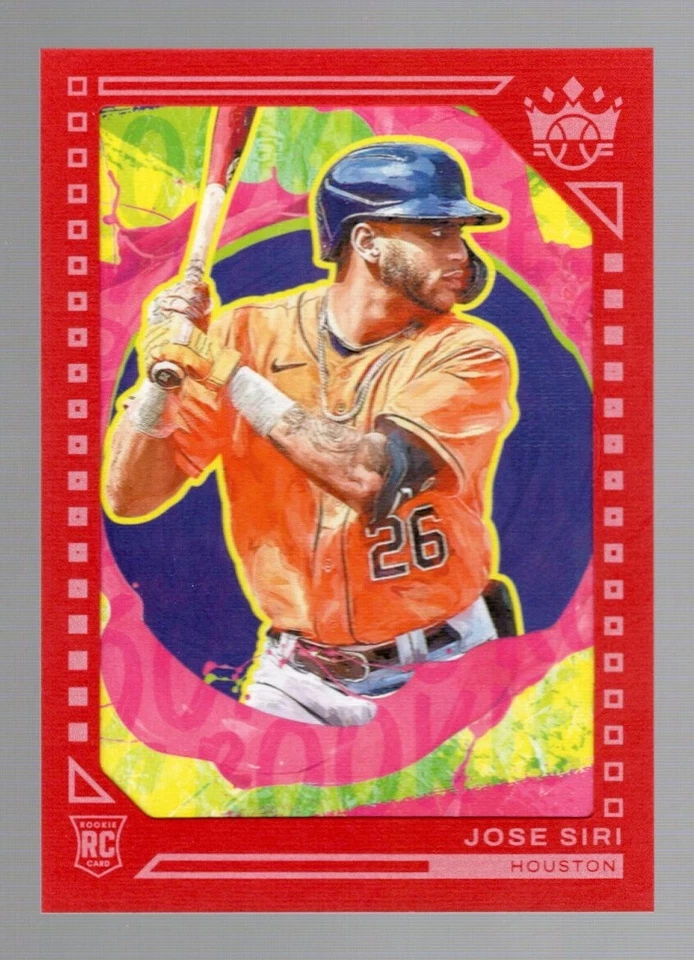 2022 Panini Diamond Kings Red Frame - Rookies II #144 Jose Siri (RC) - Image 1 of 1