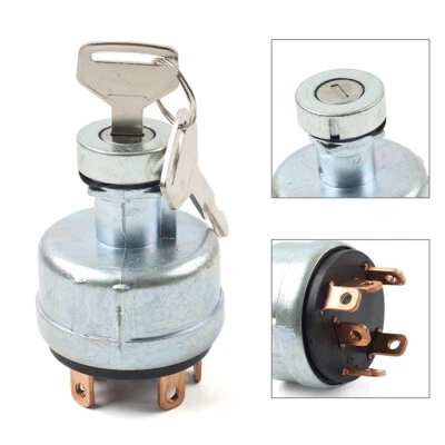 New Ignition Starter Switch & 6 Terminal For Kobelco SK200-3 SK200-5 SK120-5 - Image 1 of 4