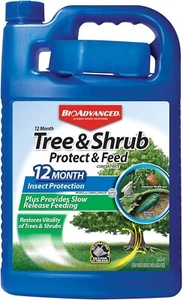 BioAdvanced 12 Month Tree and Shrub Protect & Feed , Concentrate- 1 Gal Plant - Picture 1 of 6