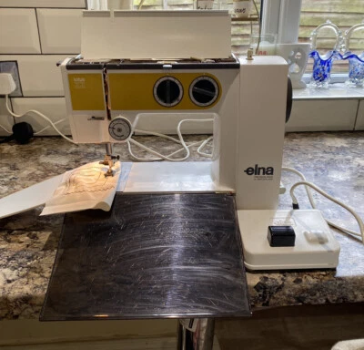 Vintage Elna Lotus ZZ Sewing Machines Rare Made In Switzerland - Image 1 of 4