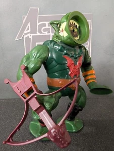 LEECH 1985 MOTU Action Figure Toy HORDE Masters of Universe COMPLETE w/ CROSSBOW - Picture 1 of 9