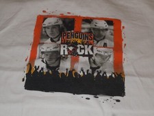 WILKES BARRE SCRANTON PENGUINS SHIRT MENS XL AHL FOR THOSE ABOUT WBS WHITE