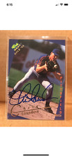 MLB MAJOR LEAGUE BASEBALL AUTO AUTOGRAPH AUTOGRAPHED SIGNED PICK PLAYER CARD
