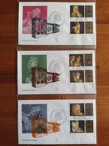 Lotto Francobolli Vaticano 7 Buste 1° Giorno FDC 1976-1977 - Foto 1 di 3