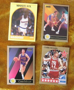 (2) Chris Mullin ~ Manute Bol ~ Sarunas Marciulionus Basketball Karten LOT - Bild 1 von 2