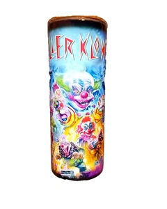Killer Klowns - Clowning Around 20oz oz 20 oz. 20oz. Skinny Sublimation Tumbler - Picture 1 of 5