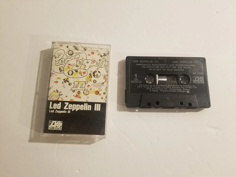 Led Zeppelin - Led Zeppelin III - Cassette Tape - Image 1 of 1
