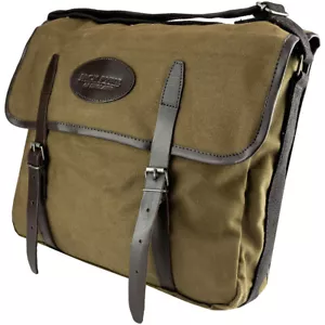 Jack Pyke Canvas Dog Bag Hunting Cotton Shooting Leather Trims Carry Mens Green - Picture 1 of 1