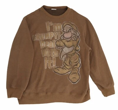 Suéter de Colección Disney Store XL Gruñón Pullover Crew, Siete Enanitos, Blancanieves Foto 1 de 4