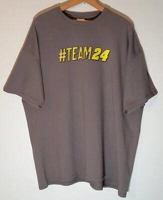 Camiseta gris Jeff Gordon NASCAR 2XL #TEAM24 Foto 1 de 4