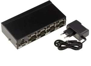 Répartiteur série COM RS232 DB9 Type Splitter Qui duplique à l'identique 1 So... - Photo 1/5
