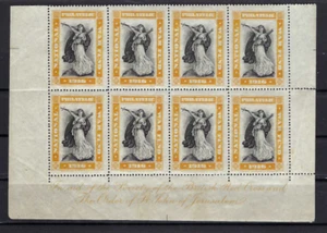''NATIONAL PHILATELIC WAR FUND 1916 Bordet {8} 'BRITISH RED CRESSAND'' - Picture 1 of 2