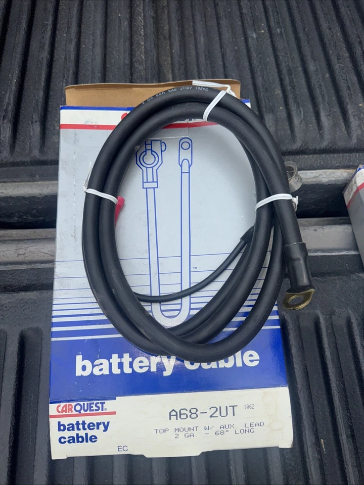 Cable de batería Carquest estándar A68-2UT A682UT se adapta a: 01-04 Chevrolet Tracker Foto 1 de 1