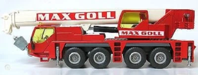 Camión grúa móvil hidráulica SIKU 3730-1 - Max Goll con Alemania 1/55 fundido a presión sin usar, en caja Foto 1 de 2