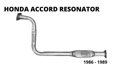 HONDA ACCORD RESONATOR  1986 1987 1988 1989 - Imagem 1 de 3