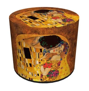 Dekorative runde Pouf - KÜSS - Bild 1 von 8