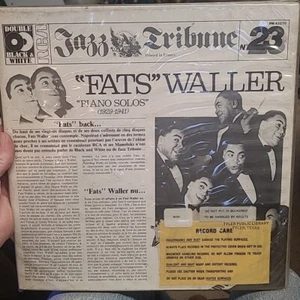 Fats Waller - Piano Solos (1929-1941) (Vinyl LP Album) 1st Vinyl Only! - Picture 1 of 5