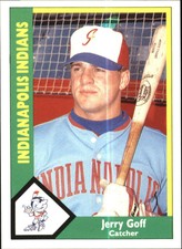 1990 Indianapolis Indians CMC #13 Jerry Goff