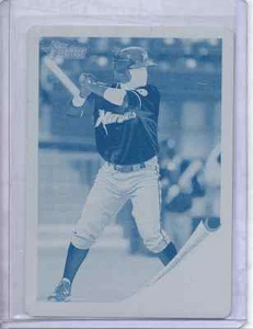 Placa de impresión cian Topps Heritage Minors Christian Colon 2011... solo mundo 1/1 - Imagen 1 de 1