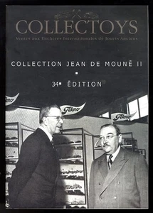 COLLECTOYS 34 eme vente de jouets anciens 22 juin 2002 - Picture 1 of 1