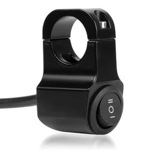 Motorcycle ON OFF Switch 7/8" Handlebar Fog Spot Light Headlight ATV Dirt Bike - Foto 1 di 6