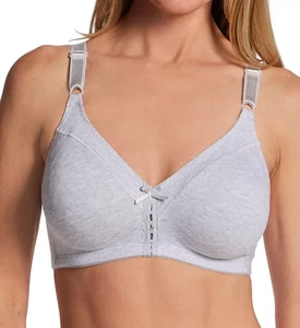 Bali Gray Classic Support Bra Cool Comfort Fabric Size 36C DF3036 NWT! - Picture 1 of 3