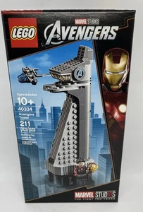 LEGO 40334 Marvel Studios First Ten Years Avengers Tower Sealed Brand New 2019! - Picture 1 of 2